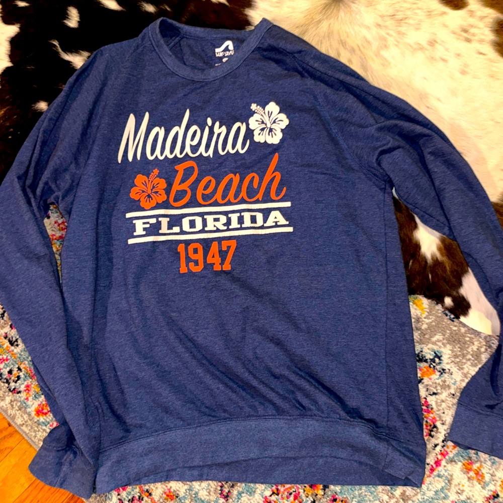 Surf-style Madeira beach xxl pullover